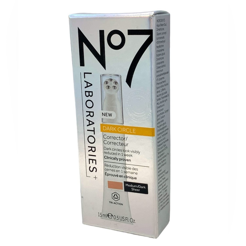 BNIB No7 Laboratories Dark Circle Corrector – Medium Dark